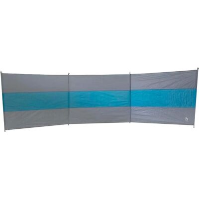 Bo-Camp Brendan Windscherm - Grijs & Blauw - 500x140cm Bo-Camp Brendan Windscherm - Grijs & Blauw - 500x140cm