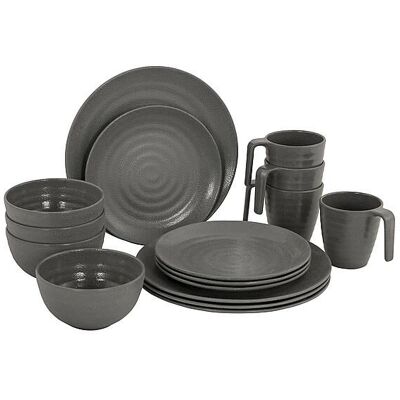 Bo-Camp Camping Geschirrset - Melamin - 16 Teile Bo-Camp Camping Geschirrset - Melamin - 16 Teile