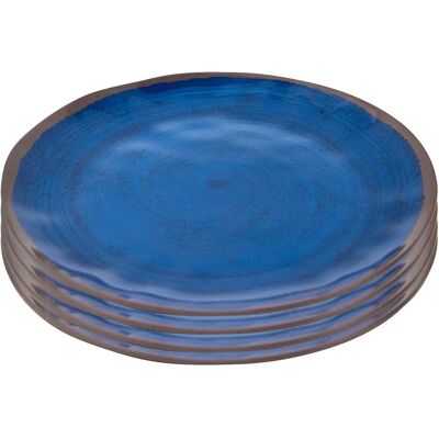 Set di Piatti Colazione Bo-Camp Halo - Infrangibile, 23cm, Blu Set di Piatti Colazione Bo-Camp Halo - Infrangibile, 23cm, Blu