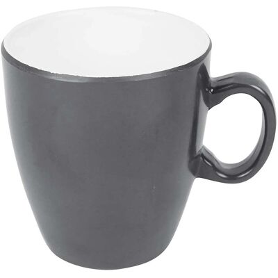 Bo-Camp Set di 4 Tazze Grigie Bicolore - Set di tazze Bo-Camp Set di 4 Tazze Grigie Bicolore - Set di tazze