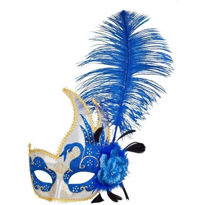 Boland Fjær Venezia masker - Sett med 4 Boland Fjær Venezia masker - Sett med 4