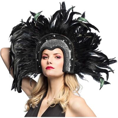 Boland Showgirl Elona Coiffure noire-argent - Coiffure Boland Showgirl Elona Coiffure noire-argent - Coiffure