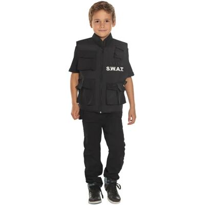 Costume Gilet SWAT pour Enfants - Jeu de Rôle Costume Gilet SWAT pour Enfants - Jeu de Rôle