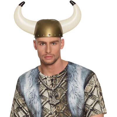 Casque Viking Gudrik de Boland - Accessoire de Costume Adulte Casque Viking Gudrik de Boland - Accessoire de Costume Adulte