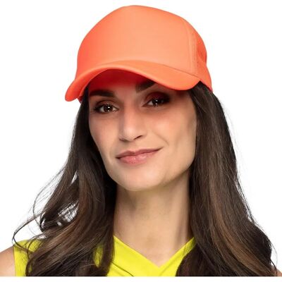 My Other Me Neon Orange Cap - Adjustable, Breathable, Fun Accessory - Cap My Other Me Neon Orange Cap - Adjustable, Breathable, Fun Accessory - Cap