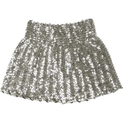 Jupe à sequins argentés - Jupe disco pour femmes - Publicité Jupe à sequins argentés - Jupe disco pour femmes - Publicité