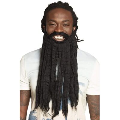 JADEO Barbe Rastaman adulte - Barbe - Publicité JADEO Barbe Rastaman adulte - Barbe - Publicité