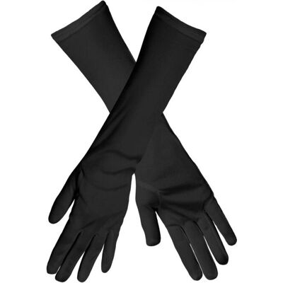 Boland 03090 Black Adult Fancy Dress Gloves - Gloves Boland 03090 Black Adult Fancy Dress Gloves - Gloves