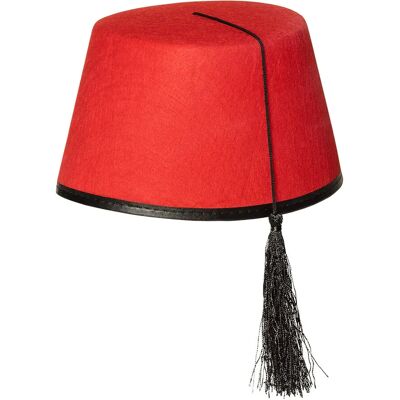 Boland 8712026040169 Rode fez-hoed - Kostuums & Accessoires Boland 8712026040169 Rode fez-hoed - Kostuums & Accessoires