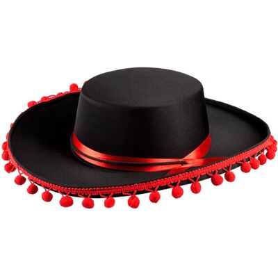 Boland 04264 Chapeau Espagnol - Accessoire pour Déguisement Boland 04264 Chapeau Espagnol - Accessoire pour Déguisement