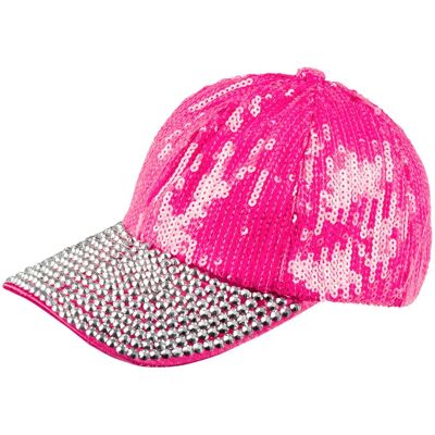 Boland Modello 8712026042750 Mantella rosa brillante per adulti Boland Modello 8712026042750 Mantella rosa brillante per adulti