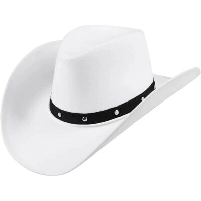 Boland Modèle - Chapeau de cowboy en feutre pour adulte - Accessoire de costume de cowboy - Publicité Boland Modèle - Chapeau de cowboy en feutre pour adulte - Accessoire de costume de cowboy - Publicité