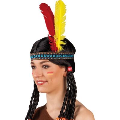 Indyjski opaska z piórami od Boland - Headband Indyjski opaska z piórami od Boland - Headband