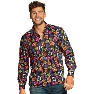 Camicia Hippie Flower Power Uomo - Abbigliamento Camicia Hippie Flower Power Uomo - Abbigliamento