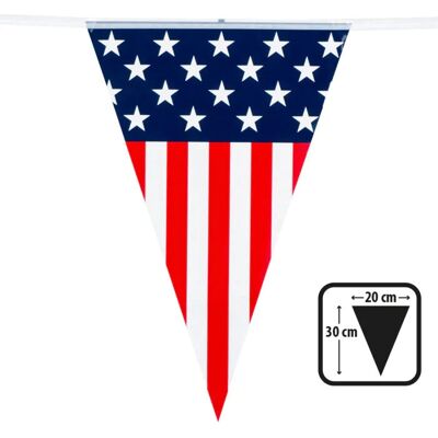 Boland 44950 Bunting Banner - American Flag - Party Decor Boland 44950 Bunting Banner - American Flag - Party Decor