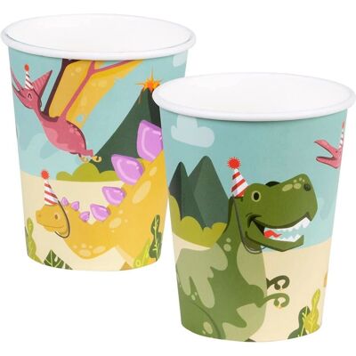 Boland Partyteller - Dinosaurier-Thema, 21 cl, 10 Stk Boland Partyteller - Dinosaurier-Thema, 21 cl, 10 Stk