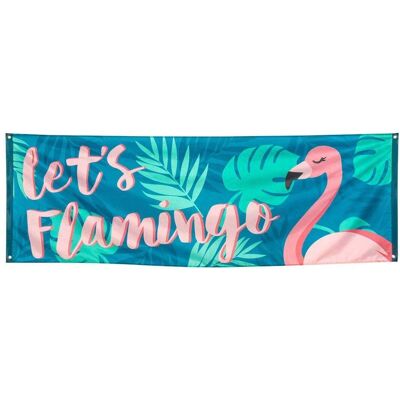 Jadeo Let's Flamingo Flamingo Tropic Banner - Party Dekoráció Jadeo Let's Flamingo Flamingo Tropic Banner - Party Dekoráció