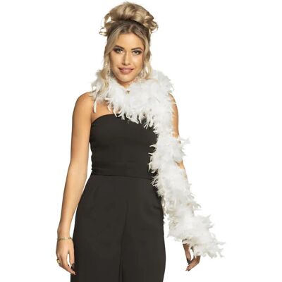 Boland Model White Feather Boa - Clothing Accessory Boland Model White Feather Boa - Clothing Accessory