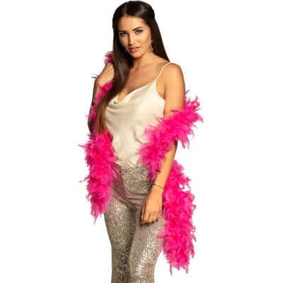 Boland Model 52707 Roze Veer Accessoire voor Kostuum Boland Model 52707 Roze Veer Accessoire voor Kostuum