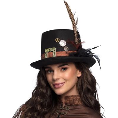 Boland 54501 Festsilhuett - Steampunk, Unisex, Svart Boland 54501 Festsilhuett - Steampunk, Unisex, Svart