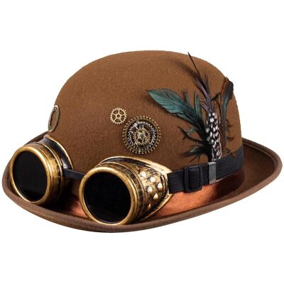 Cappello Steampunk Boland con Occhiali da Saldatore - Tipo di Cappello Cappello Steampunk Boland con Occhiali da Saldatore - Tipo di Cappello