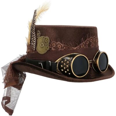 Boland Modèle Specspunk 30 cm - Chapeau de costume Boland Modèle Specspunk 30 cm - Chapeau de costume