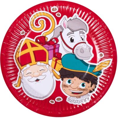 Boland Borden Sinterklaas - 10 Stück Pappteller Boland Borden Sinterklaas - 10 Stück Pappteller