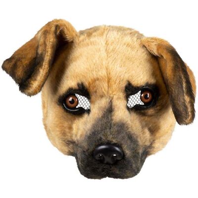 Máscara de perro de peluche para adultos - My Other Me Máscara de perro de peluche para adultos - My Other Me