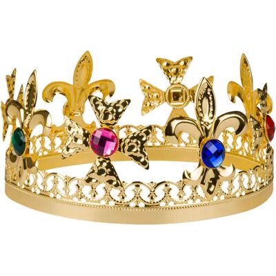 Boland 64551 Fancy Dress Crown Adult Male - Fancy Dress Crown Boland 64551 Fancy Dress Crown Adult Male - Fancy Dress Crown