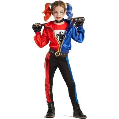 Disfraz de adolescente Harley Quinn de Boland para niñas - disfraz Disfraz de adolescente Harley Quinn de Boland para niñas - disfraz