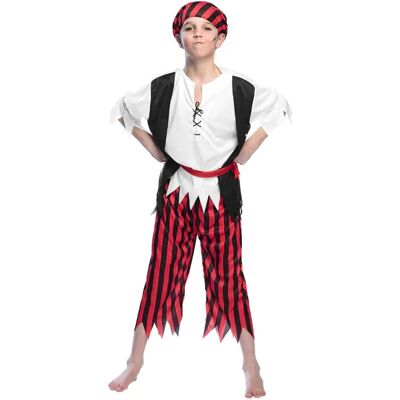 Boland 82160 Barnepiratkostyme - Størrelse M Boland 82160 Barnepiratkostyme - Størrelse M