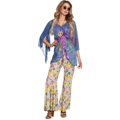 Boland 83522 blau-lila Hemd - Blumenhose - Kostüm Boland 83522 blau-lila Hemd - Blumenhose - Kostüm