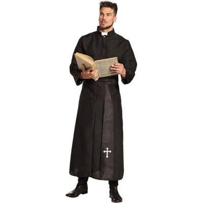 Boland Modelo 83530 Disfraz de Sacerdote Negro Boland Modelo 83530 Disfraz de Sacerdote Negro