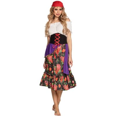 Boland 83565 Zigeuner Kostüm - Damen - Rot Boland 83565 Zigeuner Kostüm - Damen - Rot