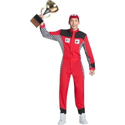 Feestbazaar Racing Champion Red - Costume for Kids Feestbazaar Racing Champion Red - Costume for Kids