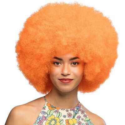 Boland Pruik Neon Orange - Wig Boland Pruik Neon Orange - Wig