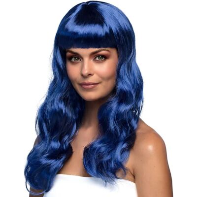 Boland 85876 Blue Long Wavy Fancy Dress Wig - Wig Boland 85876 Blue Long Wavy Fancy Dress Wig - Wig