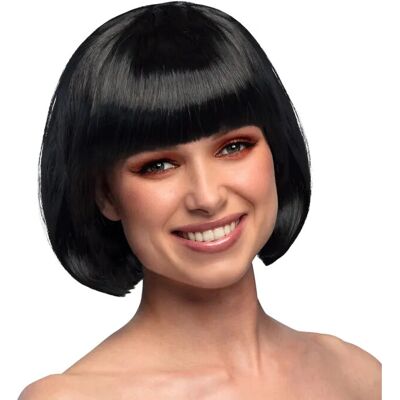 Boland Model 85881 Black Synthetic Wig - Wig Boland Model 85881 Black Synthetic Wig - Wig
