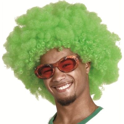 Générique Perruque Afro - Verte - Perruque - Publicité Générique Perruque Afro - Verte - Perruque - Publicité