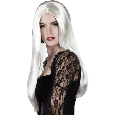 Boland 86098 Perruque Blanche de Sorcière - Accessoire Costume Boland 86098 Perruque Blanche de Sorcière - Accessoire Costume