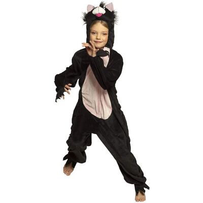 Déguisement de chat Boland - Combinaison en peluche avec capuche - Jusqu'à 140cm Déguisement de chat Boland - Combinaison en peluche avec capuche - Jusqu'à 140cm