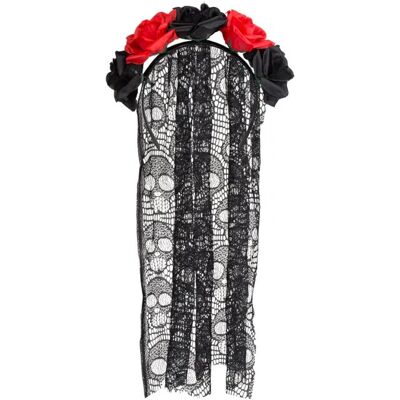 Boland 97064 Diadema da Donna per Costume - Accessorio Maschera Teschio Boland 97064 Diadema da Donna per Costume - Accessorio Maschera Teschio