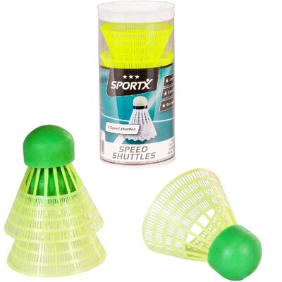 SportX 2004247 Groen Badminton Set - Racket & Shuttles SportX 2004247 Groen Badminton Set - Racket & Shuttles