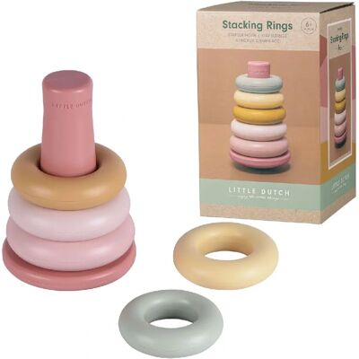 Rubo Toys 2007772 Motor Skills Toy - Stapelringen Rubo Toys 2007772 Motor Skills Toy - Stapelringen