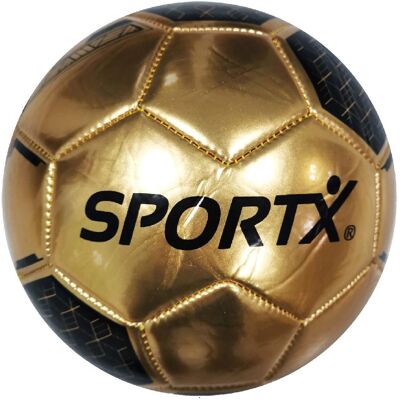 SportX 2008510 Football Métallique Doré - SportX Football - Publicité SportX 2008510 Football Métallique Doré - SportX Football - Publicité