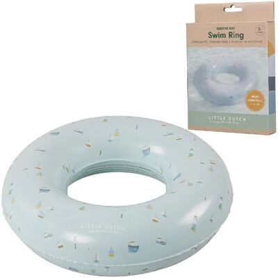 Rubo Toys 2008700 Zwemring zwembad/strand - Blauwe patroon PVC Rubo Toys 2008700 Zwemring zwembad/strand - Blauwe patroon PVC