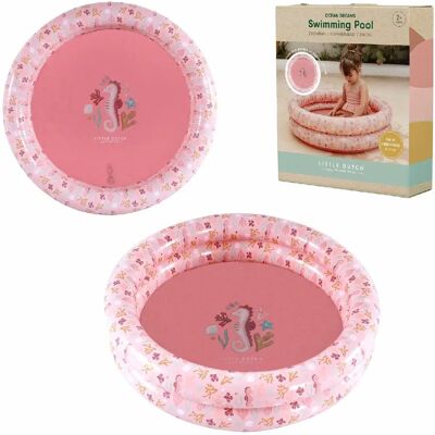 Little Dutch Roze 80cm Ocean Dreams Opblaaszwembad Little Dutch Roze 80cm Ocean Dreams Opblaaszwembad
