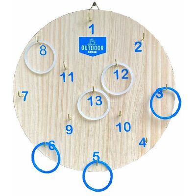 Beige Outdoor Ringwerpspel - Speelset Beige Outdoor Ringwerpspel - Speelset