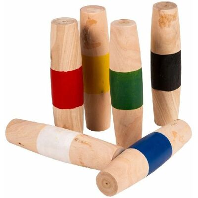 Houten Paaltjes Voetbal - Outdoor Kick Game Houten Paaltjes Voetbal - Outdoor Kick Game