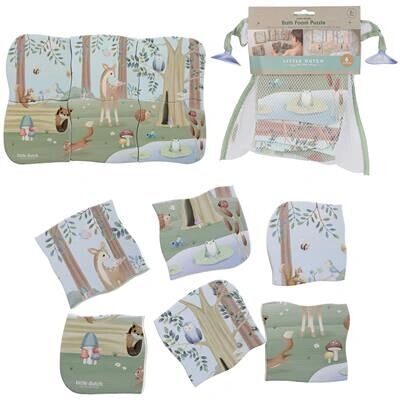 Puzzle do kąpieli Forest Friends Little Dutch - Edukacyjna zabawka Puzzle do kąpieli Forest Friends Little Dutch - Edukacyjna zabawka